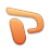 Microsoft PowerPoint (shaped) Icon